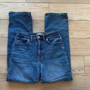 Madewell Curvy 90s Straight Jeans